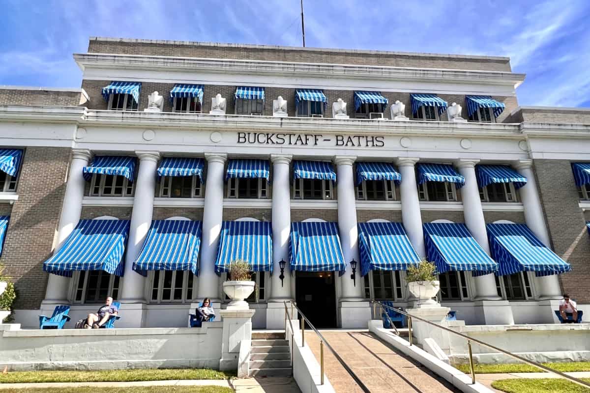 Buckstaff Bathhouse in Hot Springs Arkansas