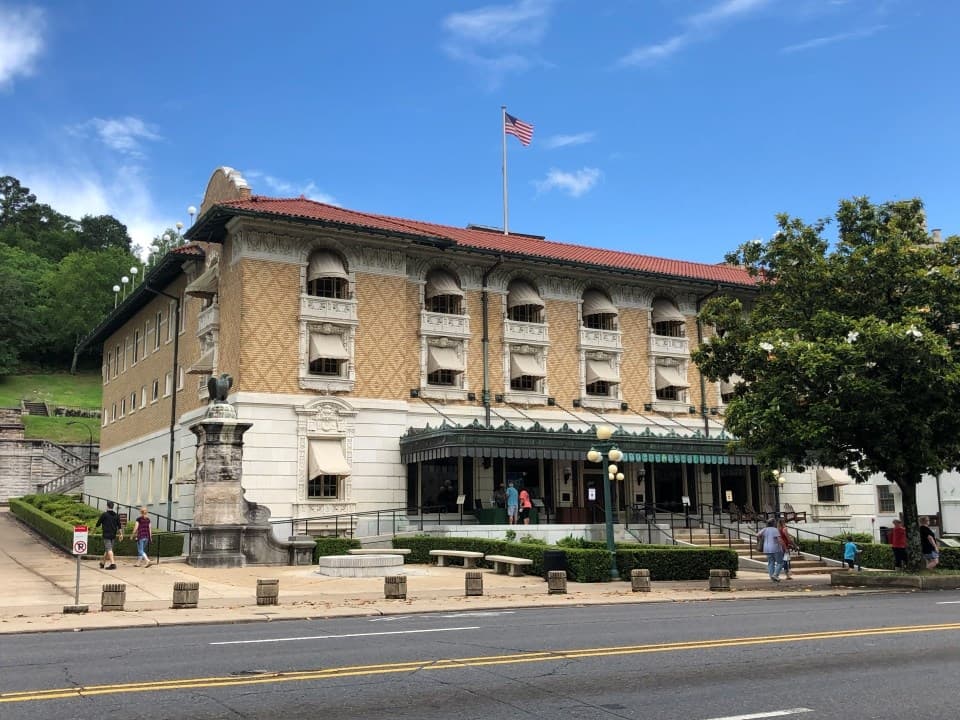 Fordyce Bathhouse in Hot Springs Arkansas