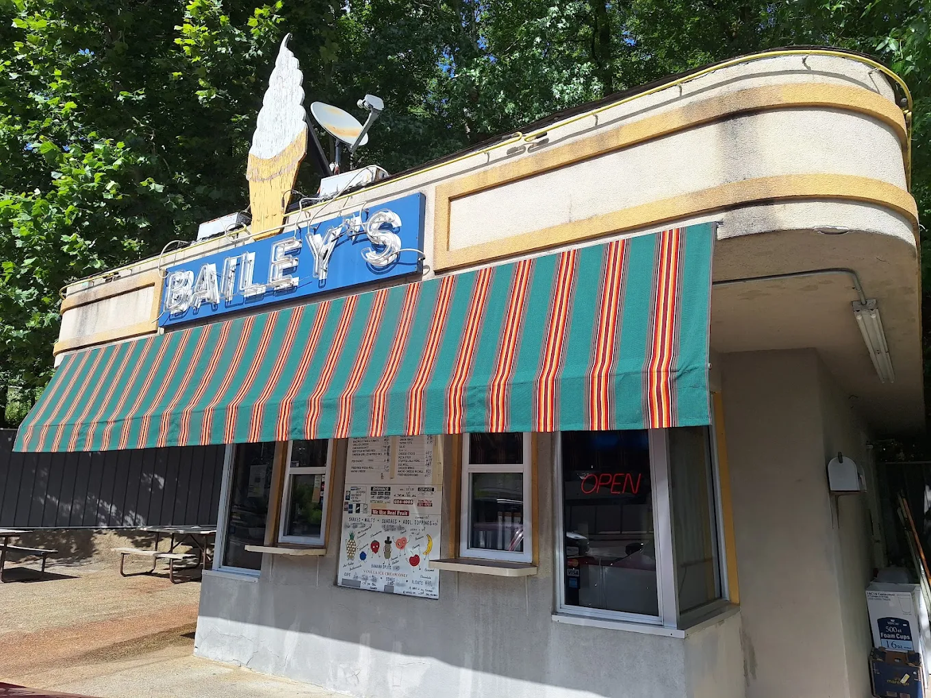 Bailey's Dairy Treat on Park Avenue in Hot Springs
